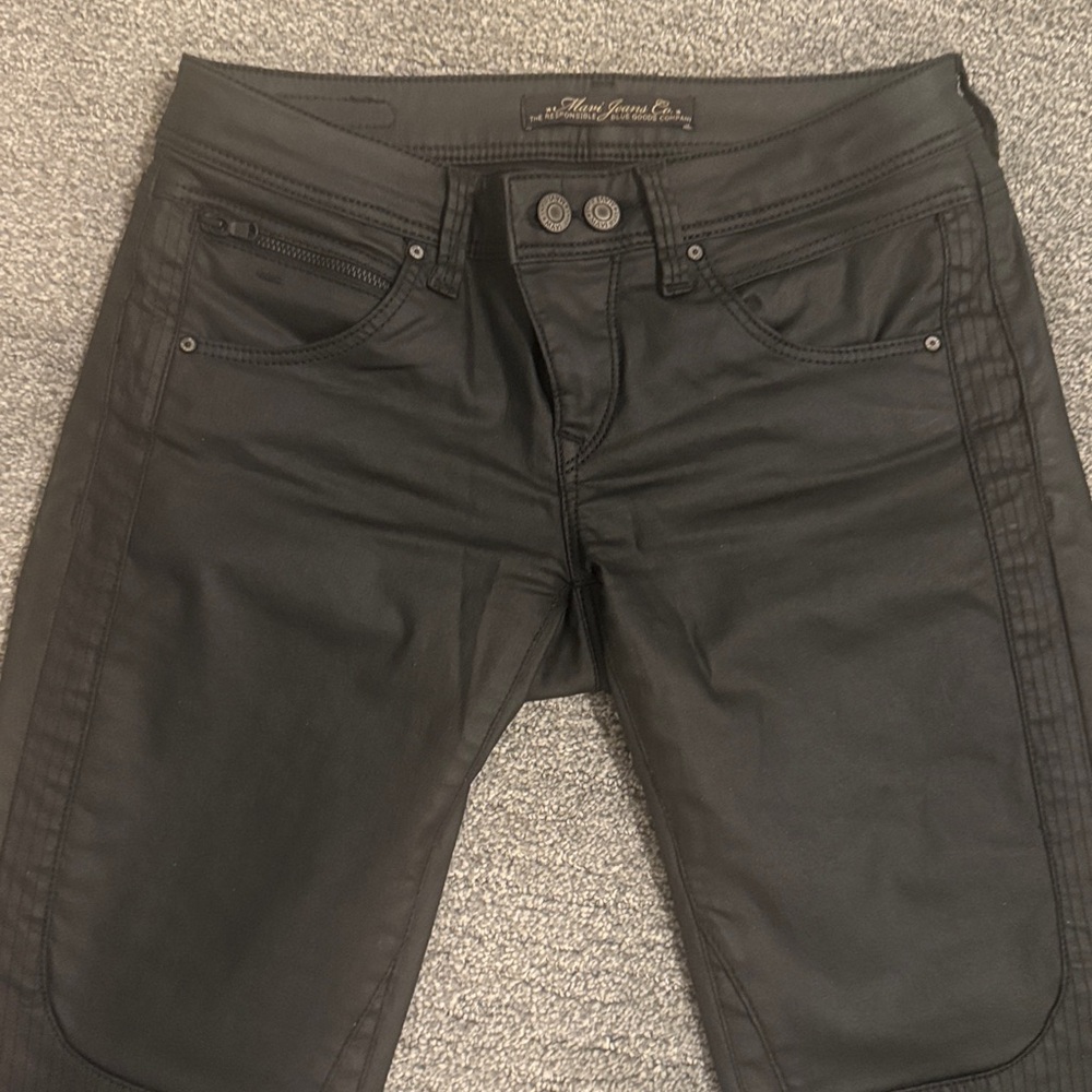 Mavi Black Denim Jeans - Picture 2 of 10